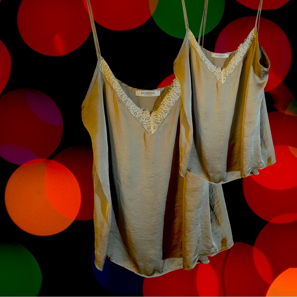 Solemn Silky, strappy, rank. Size lg